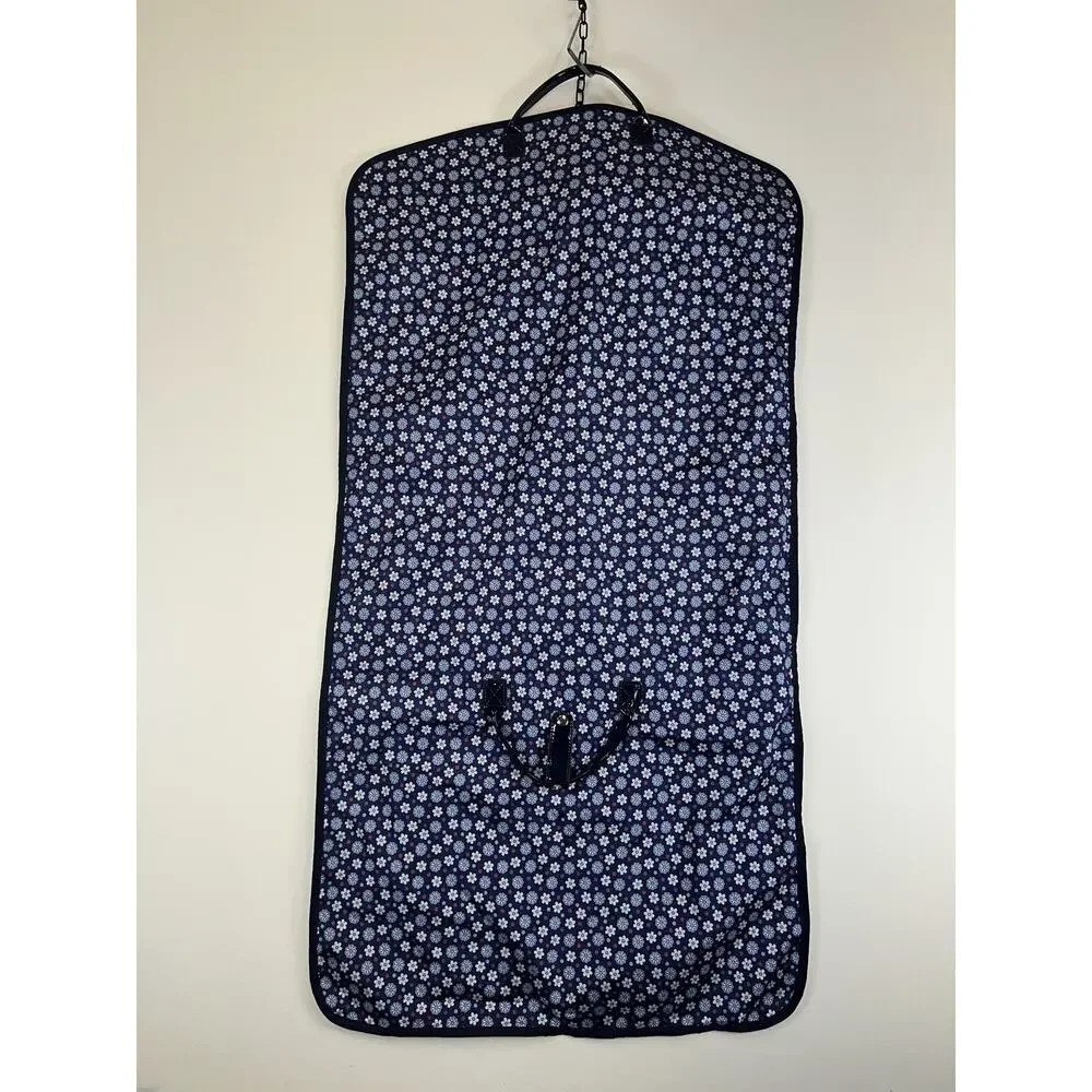 Vera Bradley Garment Bag Womens Travel Hanging Luggage Organizer Daisy Floral 80